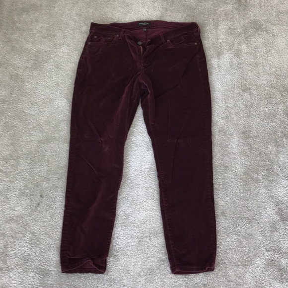 Banana Republic Pants - Banana Republic skinny velvet pants